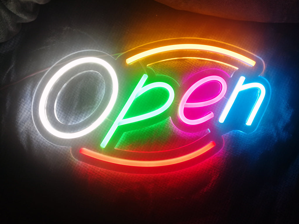 Custom LED Signs Outdoor Neon Sign for Bedroom Garage Business Store Decor